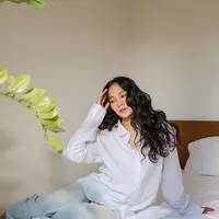 ilustrasi rambut keriting/Ron Lach/pexels