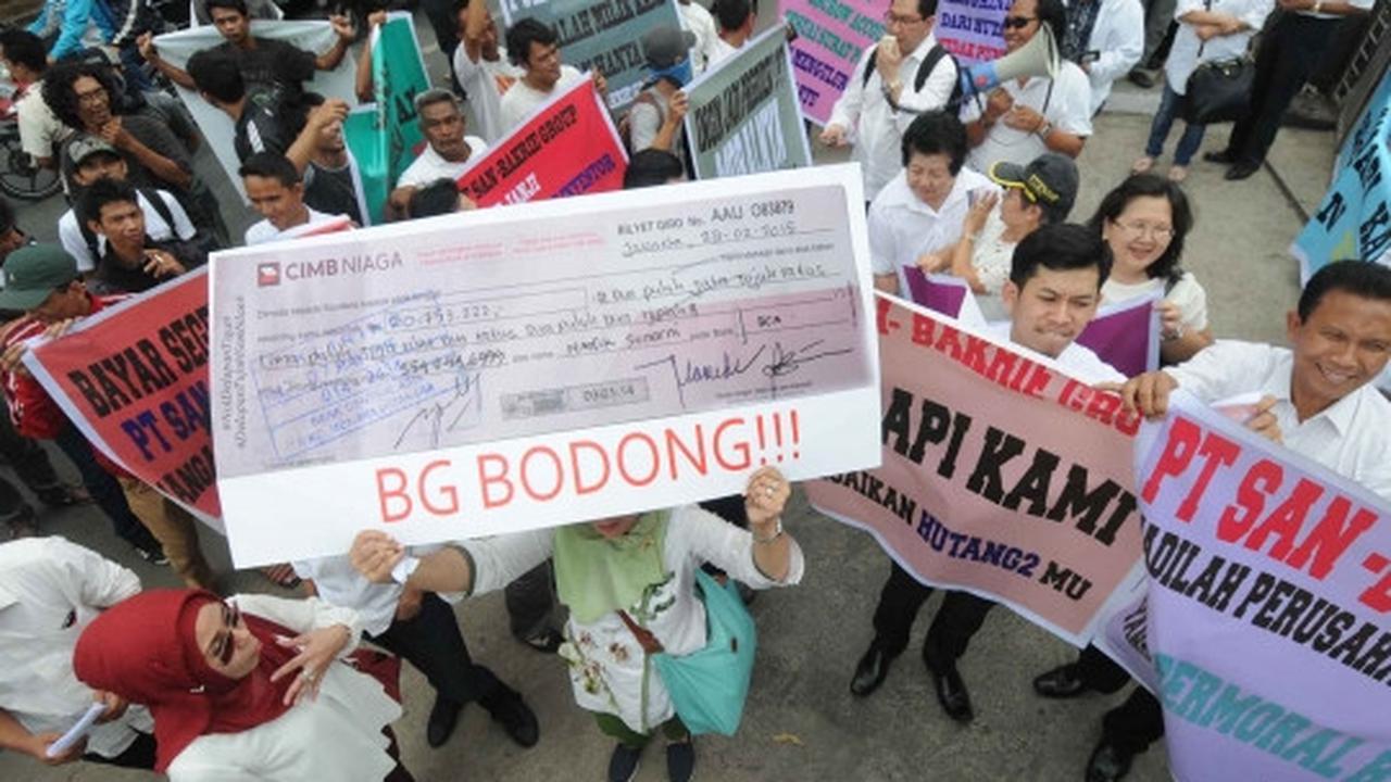 Tuntut pelunasan hutang, partner bisnis geruduk Wisma Bakrie