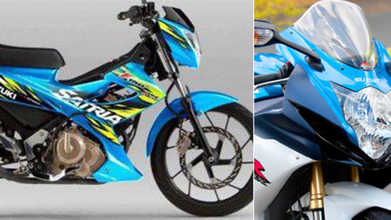 Suzuki Satria F150 FU dan Headlamp Suzuki GSXR 600 2013