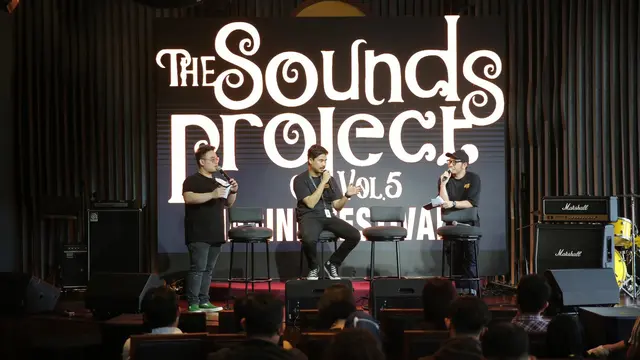 [Fimela] Konferensi pers festival musik The Sounds Project