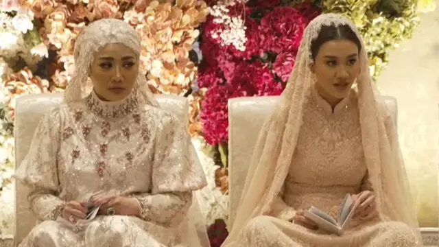 Momen pengajian menjelang pernikahan Thariq Halilintar dan Aaliyah Massaid berlangsung pada Sabtu (20/7/2024). (Dok: YouTube Thariq Halilintar)