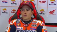 Marc Marquez mengklaim motor yang ditungganginya menunjukkan perkembangan signigfikan menjelang balapan MotoGP Austria, Minggu (13/8/2017). (Twitter/Repsol Honda)