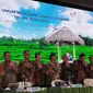Konferensi pers RUPST PT Telkom Indonesia Tbk (TLKM), Jumat (3/5/2024). (Foto: Liputan6.com/Gagas YP)