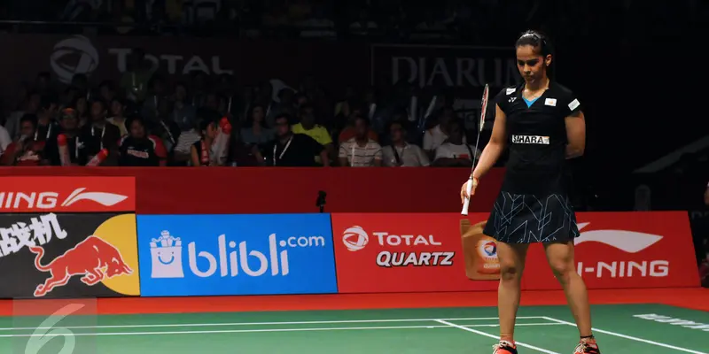 20150816-Dipecundangi Marin, Saina Nehwal Jadi yang Kedua-Jakarta