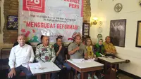 Aktivis reformasi 98 sepakat bakal membentuk 'Yayasan 98 Peduli'. Hal ini dikarenakan setelah 25 tahun pascareformasi, cita-cita para eks mahasiswa kala itu, dirasa belum sesuai (Istimewa)