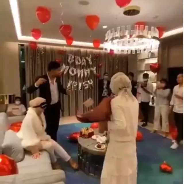 6 Momen Ulang Tahun Irish Bella ke-25, Sang Ibunda Datang Beri Kejutan