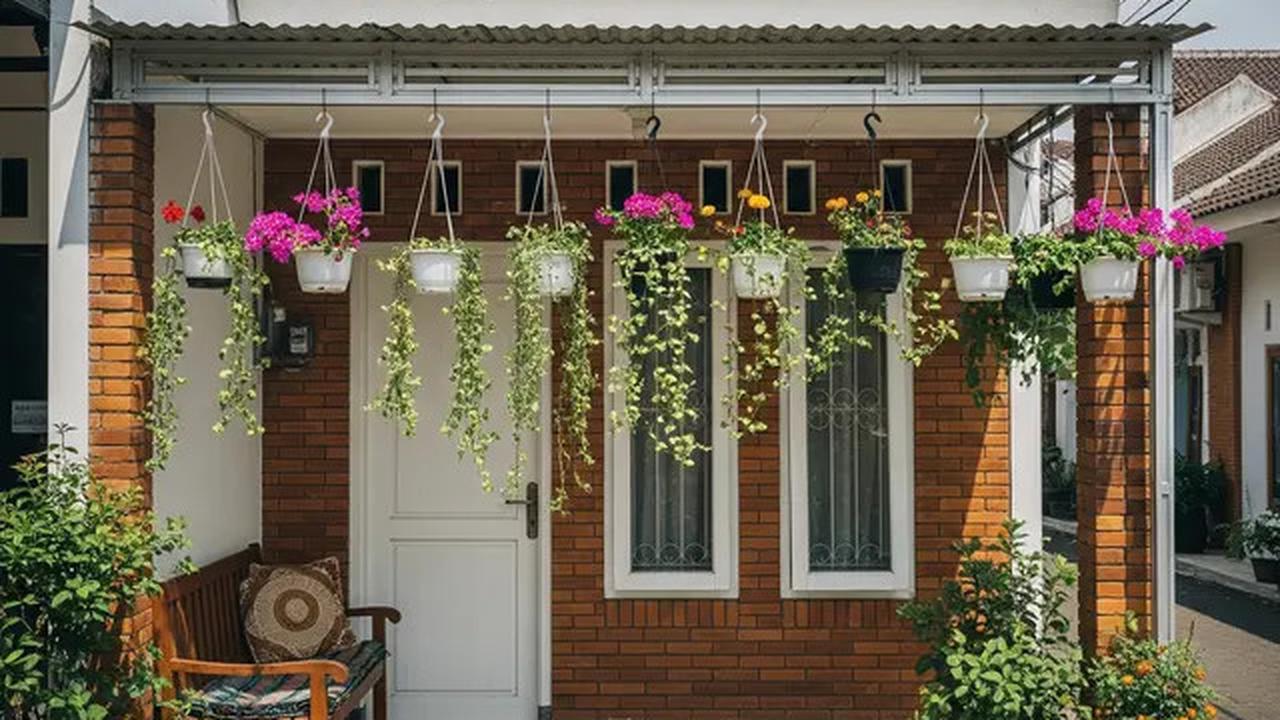 9 Desain Teras Kecil Rumah Petak, Ruang Terbatas Jadi Area Fungsional