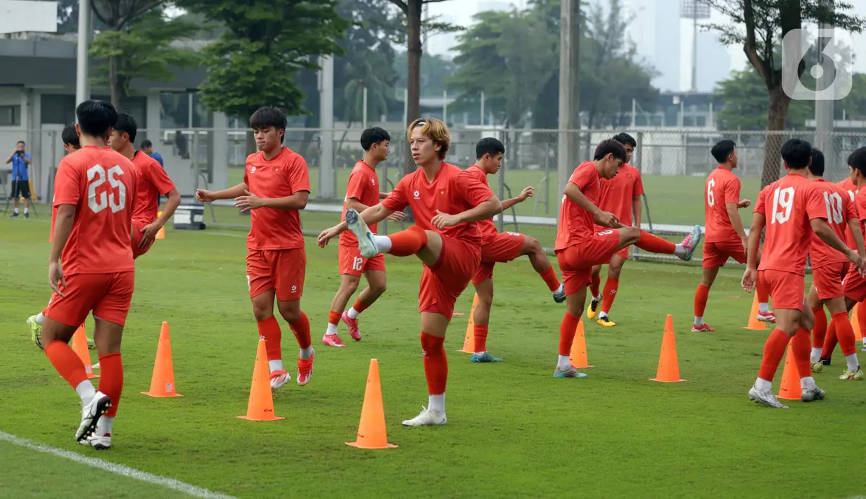 Laga kedua timnas akan berlangsung di Stadion Utama Gelora Bung Karno, Jakarta pada Selasa (29/7/2025). (Liputan6.com/Helmi Fithriansyah)