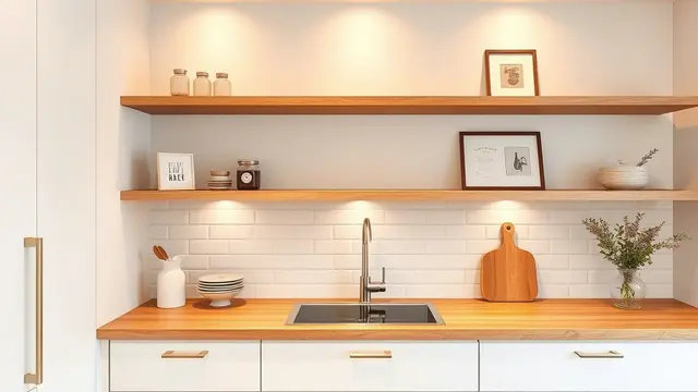 Dapur Sederhana dan Terorganisir
