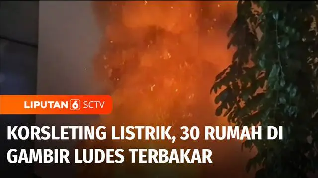 Bagi Anda yang akan mudik lebaran, pastikan keamanan kelistrikan di rumah sebelum menuju ke kampung halaman. Di Gambir, Jakarta Pusat, kebakaran diduga akibat korsleting listrik membuat puluhan rumah terbakar.