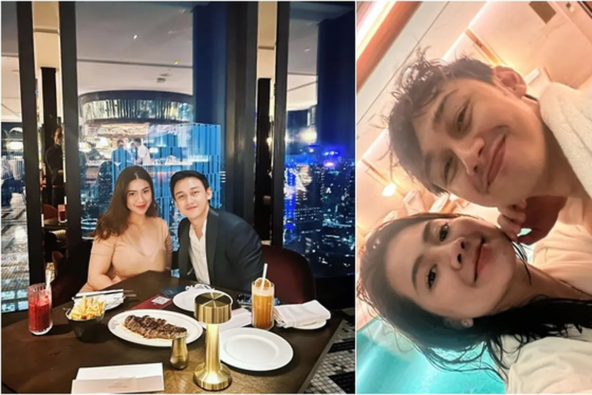 Anniversary Pertama, Ini 6 Momen Dinner Romantis Felicya Angelista dan Caesar Hito