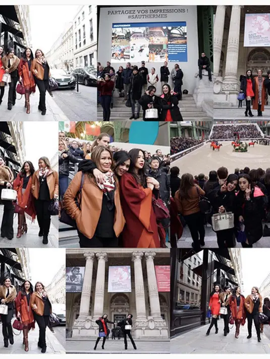 Syahrini mengunjungi beberapa tempat wisata. Terlihat dari beberapa fotonya yang diunggah pada 21 Maret 2016. (Instagram/@princessyahrini)