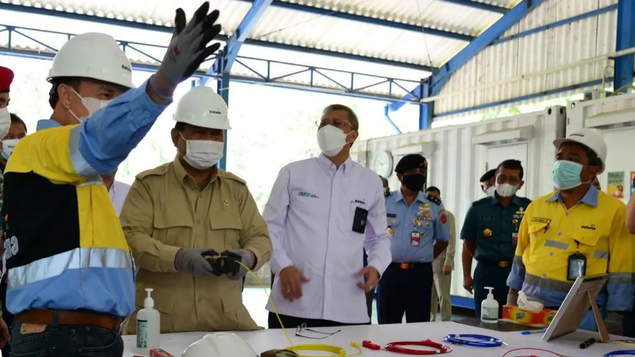 Menteri Pertahanan Prabowo Subianto Melakukan Kunjungan Kerja ke Jawa Barat.