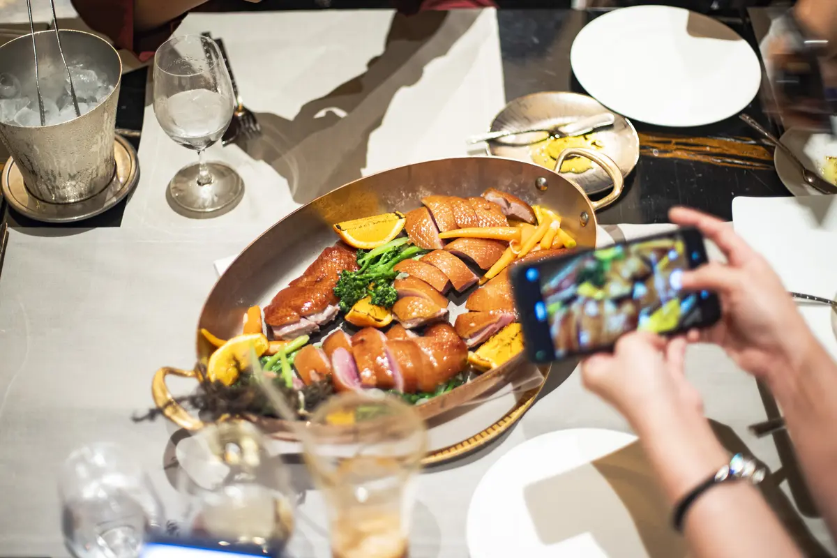 Menu makanan khas Italia di Il Mare, Hotel Mulia Senayan