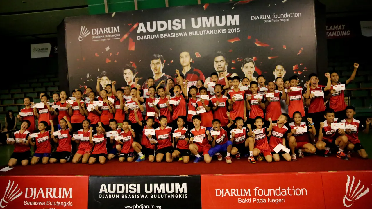 Audisi Umum Djarum Beasiswa Bulu Tangkis 2015