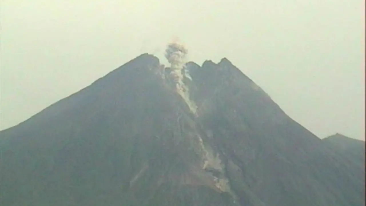 Kondisi Gunung Merapi, Senin (18/2/2019)