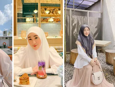 Foto kolase Larissa Chou yang diunggah di akun media sosial miliknya. Selebgram ini dikabarkan tengah dekat dengan pebalap Rio Haryanto. Belum diketahui dari mana awal isu itu muncul, namun di kolom komentar unggahan Larissa Chou, muncul nama Rio Haryanto. (Instagram/Larissachou)