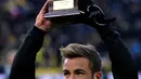 Mario Gotze pun sempat meraih penghargaan Golden Boy pada tahun 2011 berkat bakatnya yang luar biasa. (AFP/Patrik Stollarz)