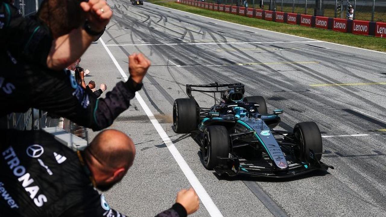 George Russell Taklukkan Panas GP Austria, Pangkas Jarak dari Antonelli di Klasemen F1