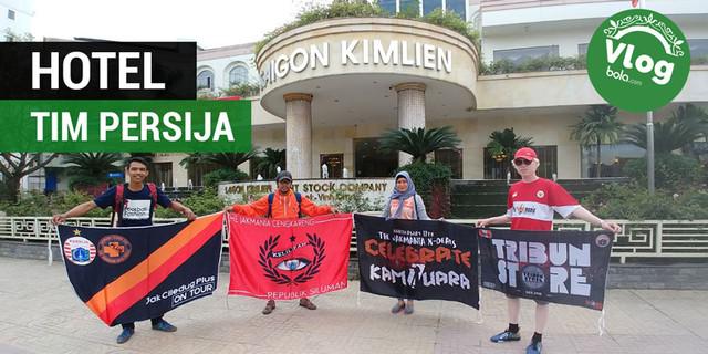 Vlog Bola.com: Blusukan ke Hotel Tim Persija di Vietnam