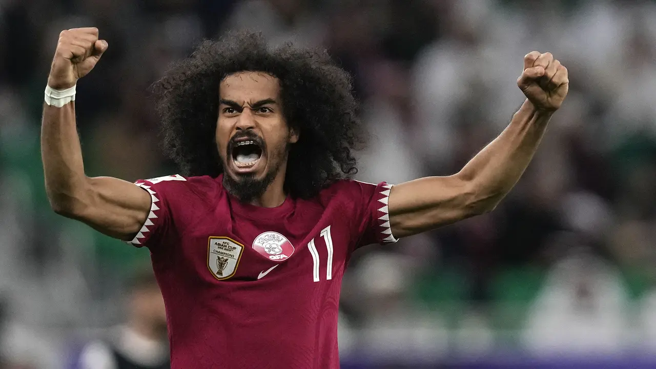 Foto: Usaha Tak Kenal Lelah Tuan Rumah Qatar Berujung Manis, Tumbangkan Iran dan Melaju ke Final Piala Asia 2023