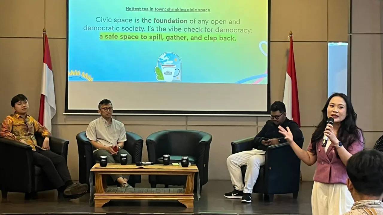 Acara Spill The Research Jabodetabek di Kampus FISIP Universitas Indonesia, Rabu (1/10/2025) (Istimewa)