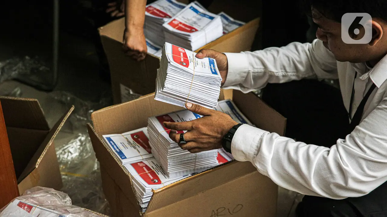 Pelipatan Surat Suara DPRD Provinsi DKI Jakarta untuk Pemiilu 2024