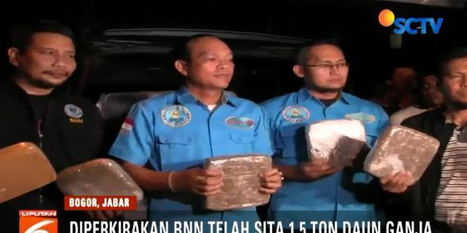 Sempat Kesulitan, BNN Temukan Ganja di Bawah Lantai Truk Box di Bogor