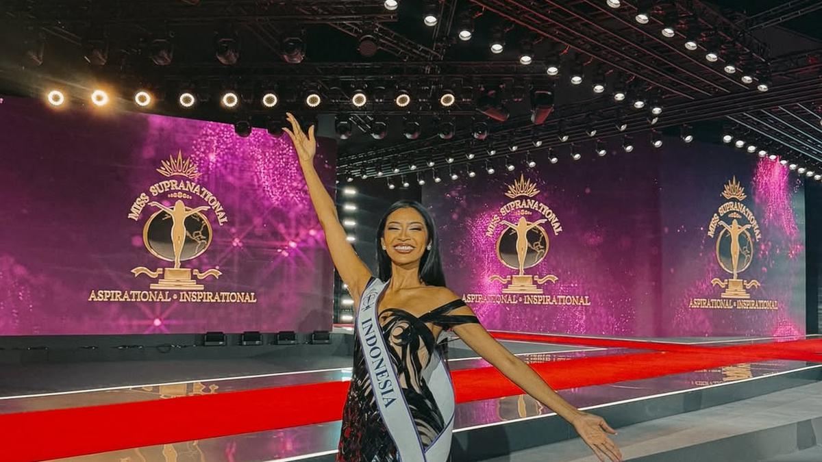Agnes Rahajeng Tampil Memikat di Preeliminary Miss Supranational 2026