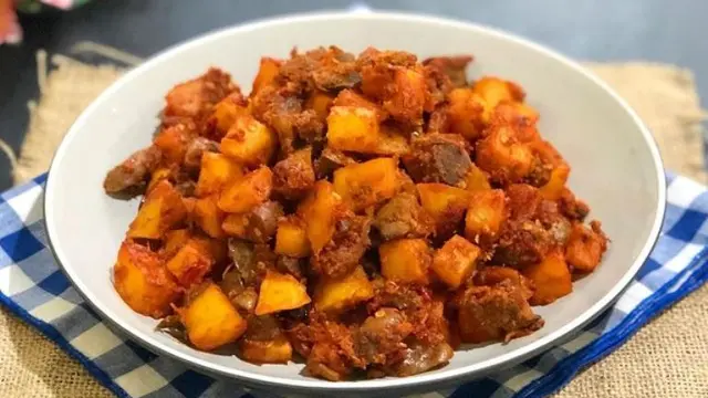 Sambal Goreng Kentang Hati Ayam