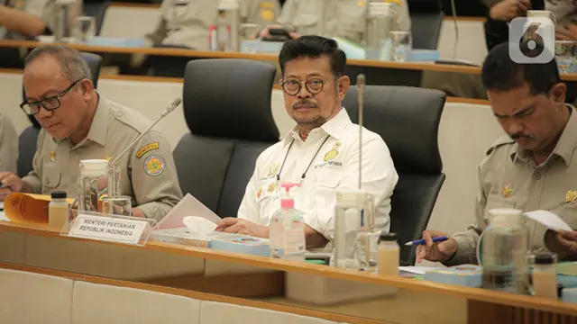 Mentan Syahrul Yasin Limpo Bertemu Komisi IV DPR Bahas Program Program Kementan