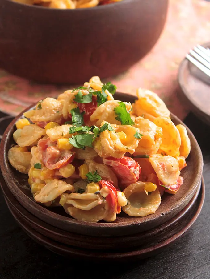 [Bintang] Pasta Krim Jagung dan Tomat, Camilan Praktis dan Mengenyangkan