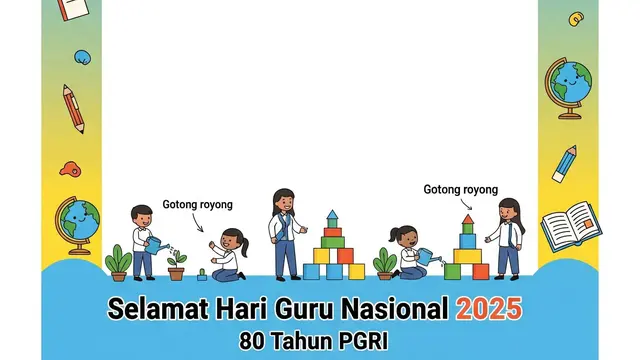 Twibbon HUT PGRI ke-80