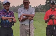 Potret Gagah Berkumis Tipis Pensiunan Jenderal Polisi saat Bermain Golf 'Alhamdulillah Ketemu Sobat Baru dan Sobat Lama Bro