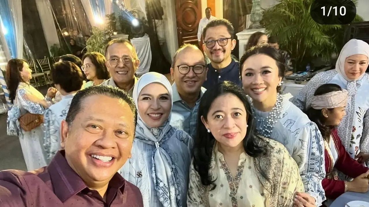 Puan Maharani dan Bambang Soesatyo Buka Puasa Bersama di Rumah Ketua TKN Prabowo-Gibran Rosan Roeslani