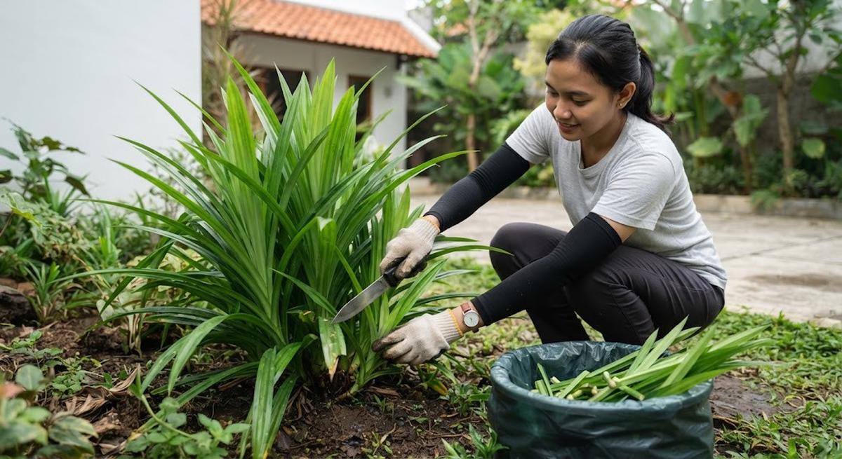 Cara Memangkas Tanaman Pandan