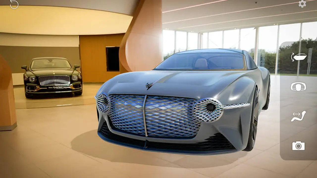 Dengan AR, Bentley Beri Pengalaman Rasakan Mobil Konsep Terbarunya