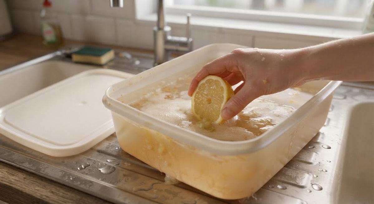 Cara Menghilangkan Noda Kuning pada Wadah Bekal Plastik