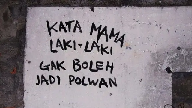 coretan kocak