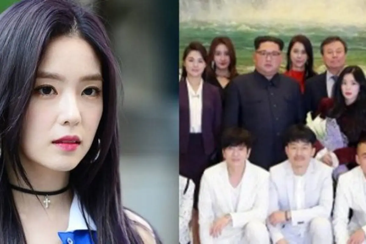 Irene dan Kim Jong Un © Istimewa/kapanlagi.com