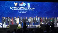 Acara The 10th World Water Forum (WWF) pada pada 18--24 Mei 2024 di Bali.