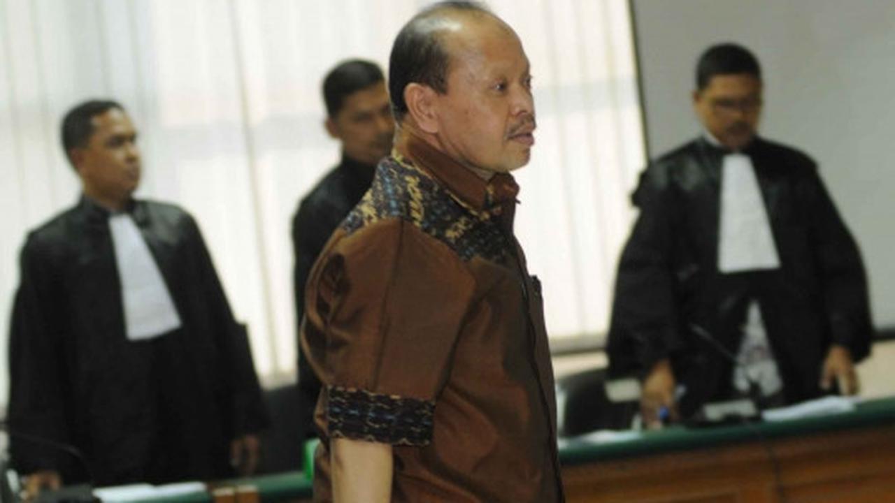 Ini ekspresi Sutan Bhatoegana usai divonis 10 tahun penjara
