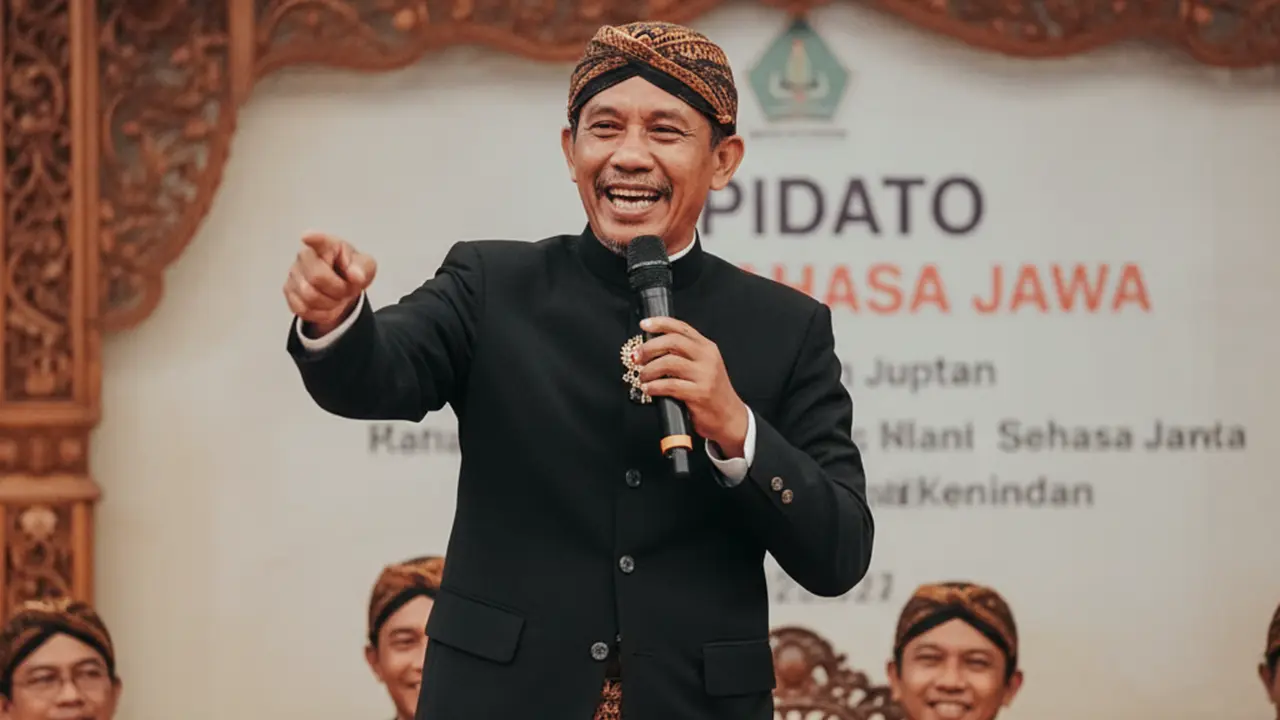 Pantun penutup pidato Bahasa Jawa lucu