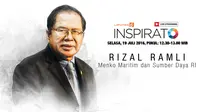 INSPIRATO Bersama Rizal Ramli: Bawa RI Jadi Poros Maritim Dunia