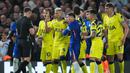 Mereka wajib minimal imbang atau West Ham harus kalah atau seri untuk lolos dari jeratan degradasi pada satu laga tersisa di Liga Inggris. Tottenham dijadwalkan akan melawan Everton pada Sabtu (23/05) waktu setempat dalam pertandingan penentuan tersebut. (AP Photo/Kirsty Wigglesworth)