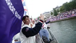 Daley tidak menutup kemungkinan untuk berkompetisi di Olimpiade keenam di Los Angeles - tempat tinggalnya - pada tahun 2028. (Naomi Baker / POOL / AFP)