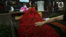Sementara itu, pada Senin (24/2/2025), di Pasar Senen Jakarta harga cabai merah dijual dikisaran harga Rp70.000 sampai Rp80.000 per kilogram. (Liputan.com/Angga Yuniar)