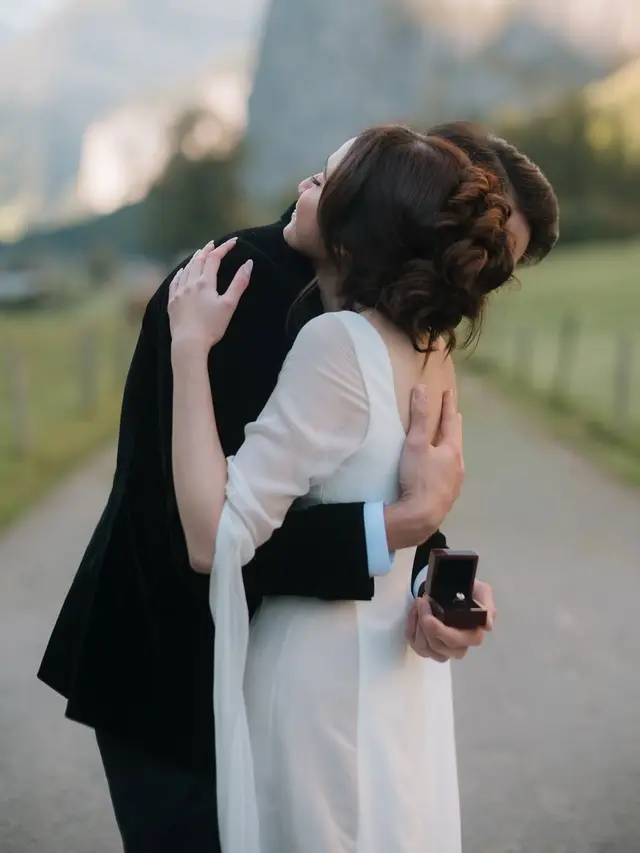 Syifa Hadju saat Dilamar El Rumi