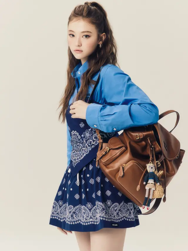 Ella MEOVV Dipilih Sebagai Brand Ambassador Miu Miu. Dok. Miu Miu