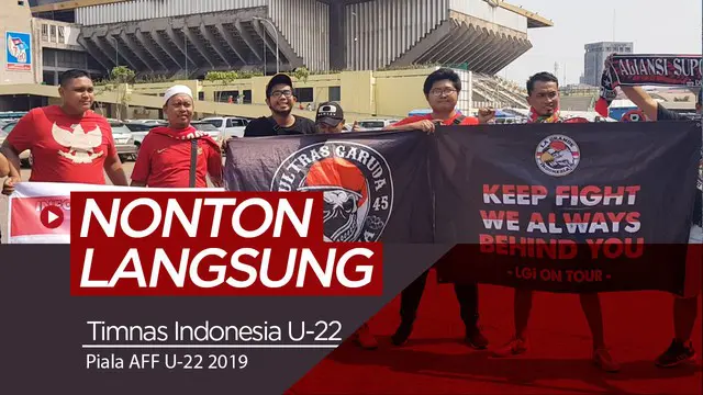 VIDEO: Melihat Langsung Pertandingan Timnas Indonesia U-22 Vs Vietnam